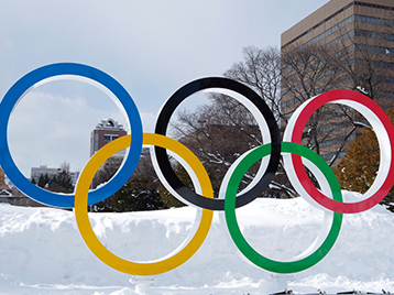 Olympic Rings (Nishi 11-chome, Odori Park)