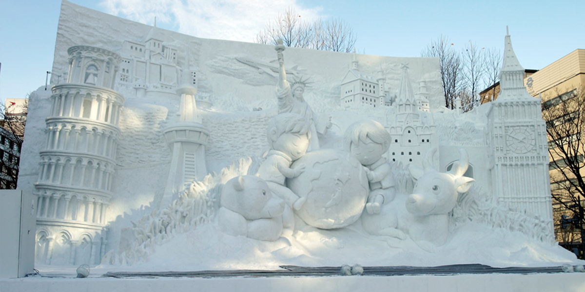 为了更好地享受札幌冰雪节，大家应该知道的50个小知识。 ～冰雕雪像篇～