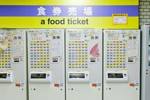 Useful Information for Foreign Tourists in Sapporo: If you enter a restaurant with a ticket-vending machine… (How to order with a meal ticket)