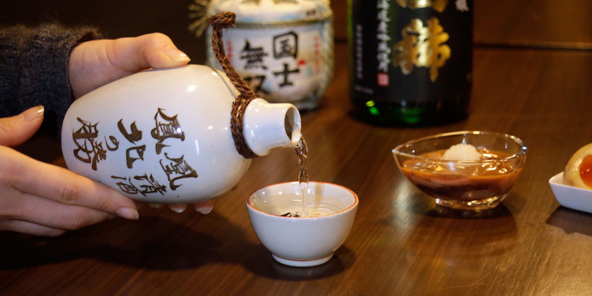 Sake, the national alcoholic drink of Japan. Enjoy drinks sourced from local Hokkaido breweries, right here in Sapporo