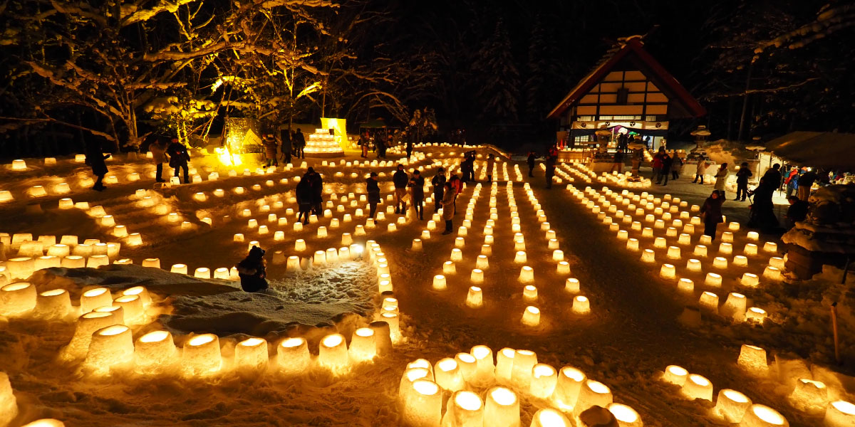 Yukitouro (Snow Candle Way)